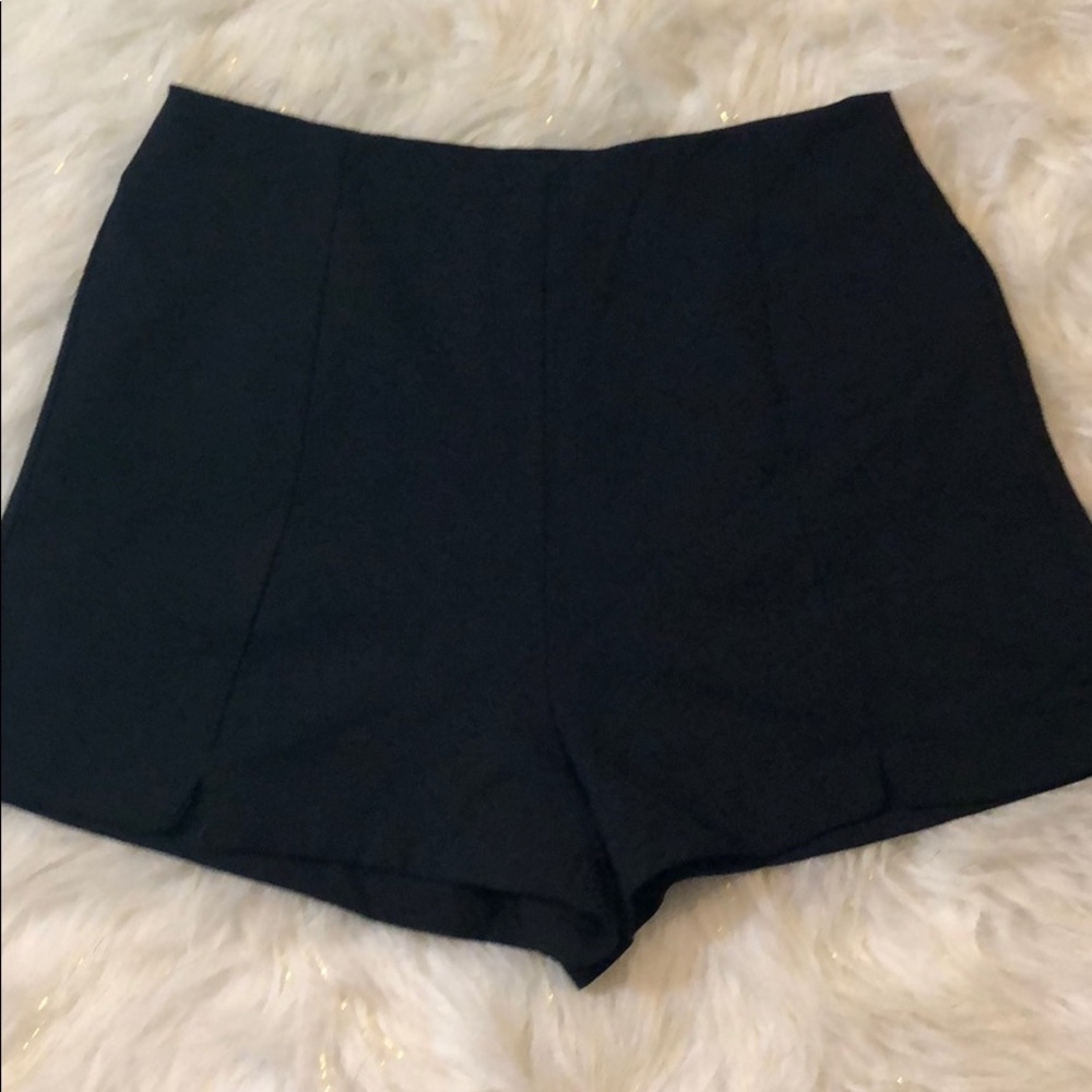 Black dressy shorts